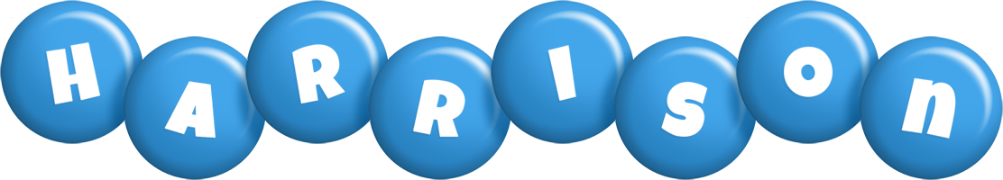 Harrison candy-blue logo