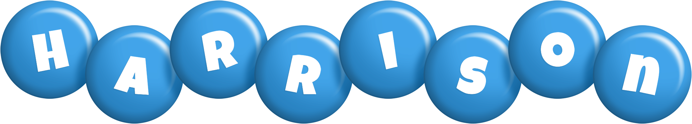 Harrison candy-blue logo
