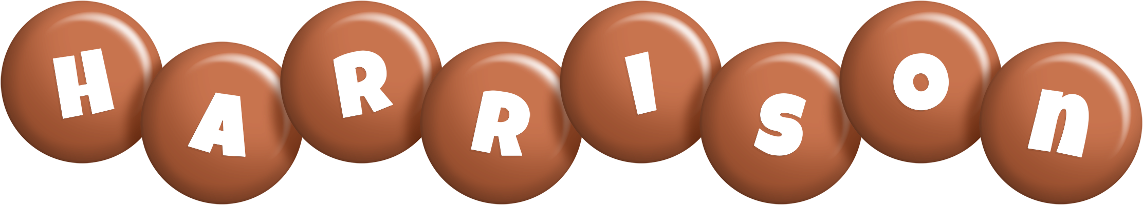 Harrison candy-brown logo
