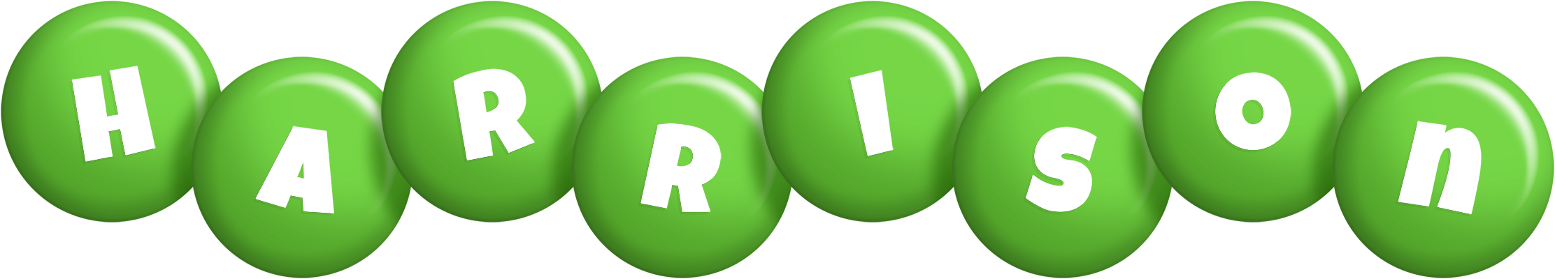 Harrison candy-green logo