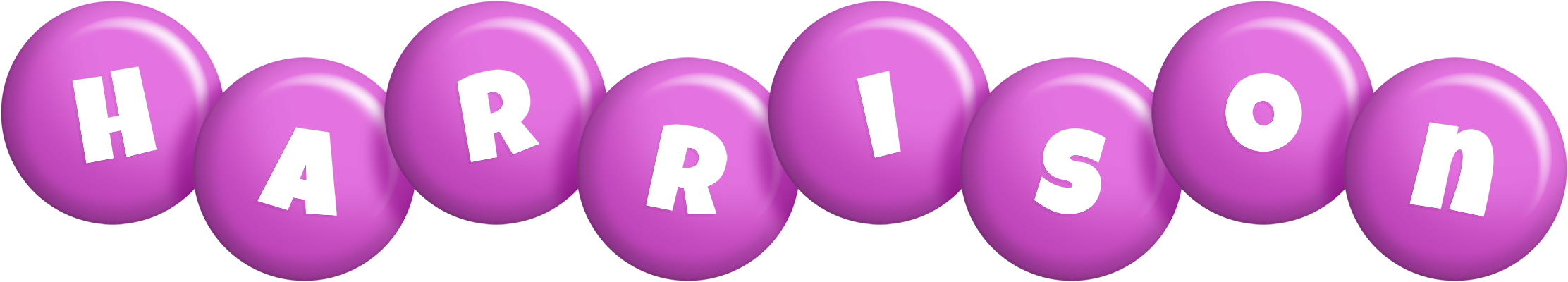 Harrison candy-purple logo