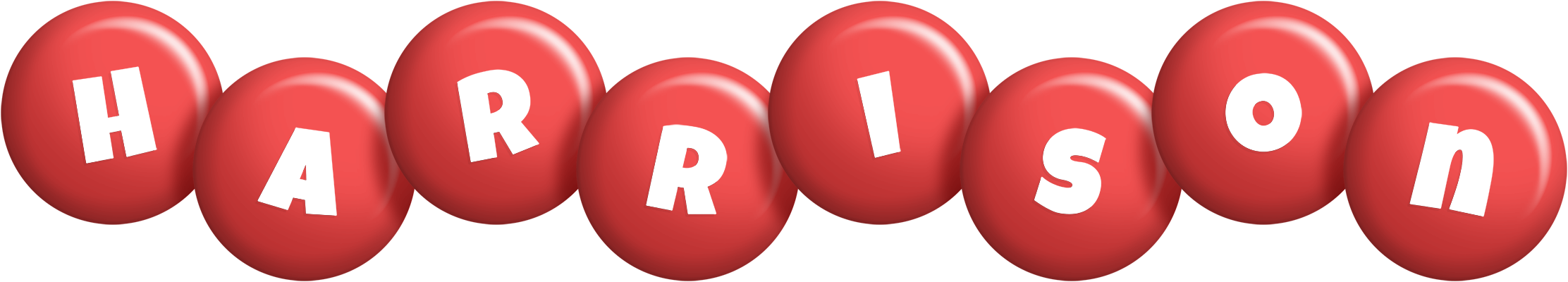 Harrison candy-red logo