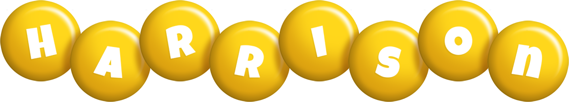 Harrison candy-yellow logo