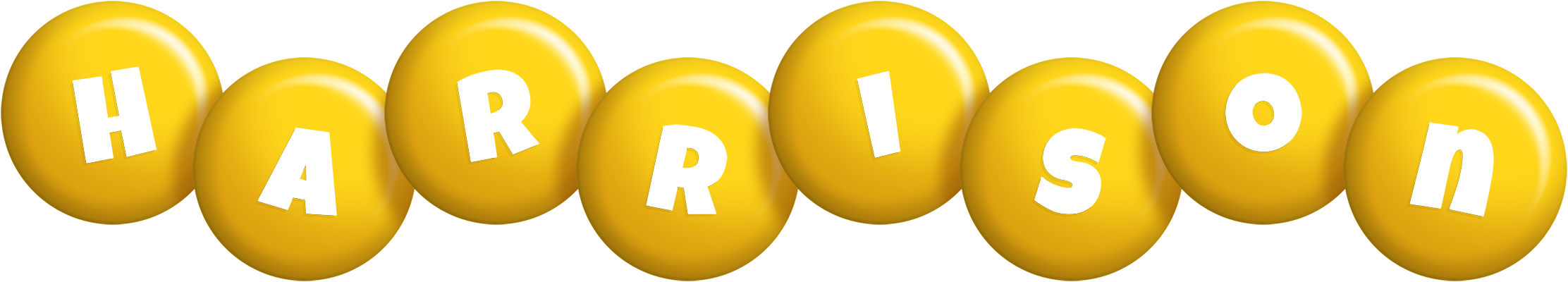 Harrison candy-yellow logo