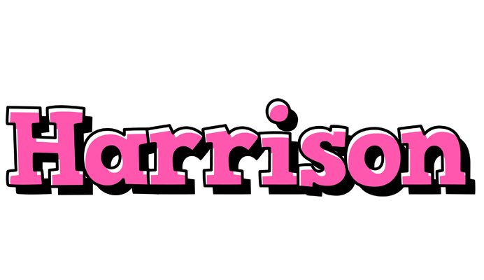 Harrison girlish logo