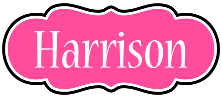 Harrison invitation logo