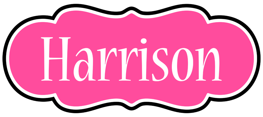 Harrison invitation logo