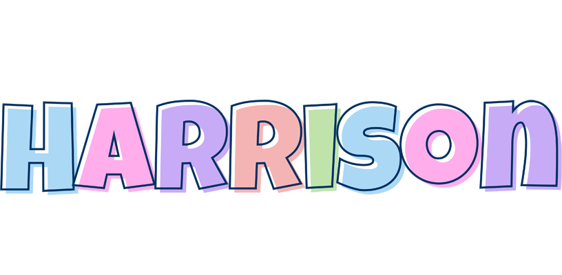 Harrison pastel logo