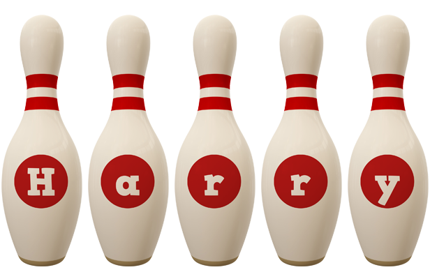 Harry bowling-pin logo