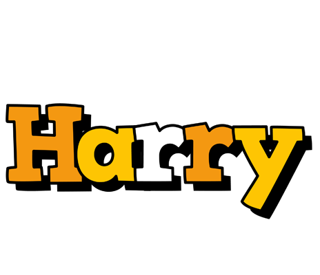 Harry cartoon logo