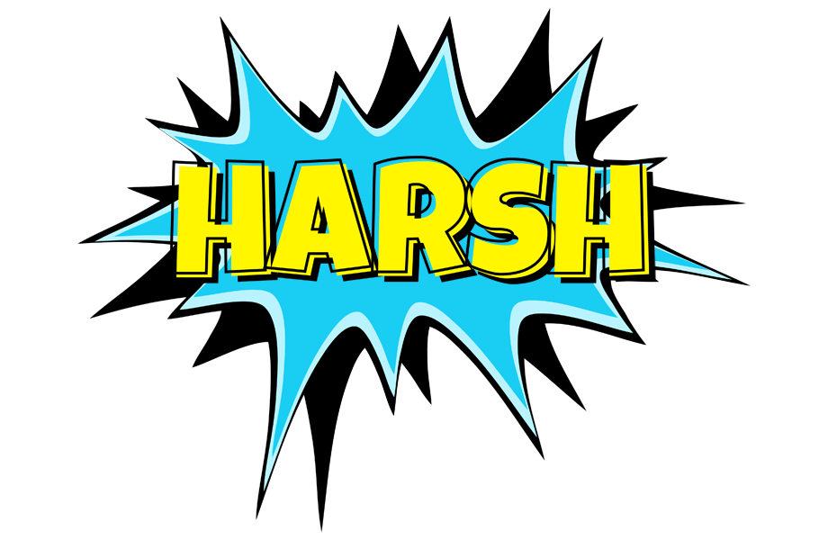 Harsh amazing logo