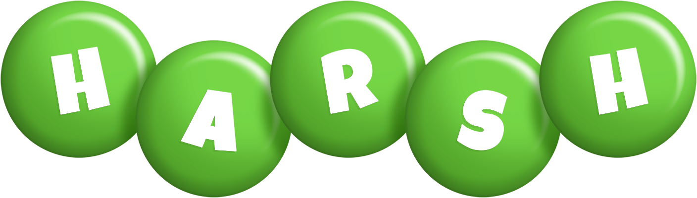 Harsh candy-green logo
