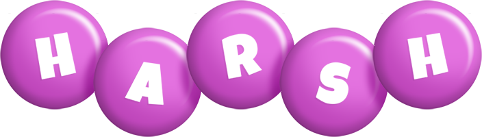 Harsh candy-purple logo