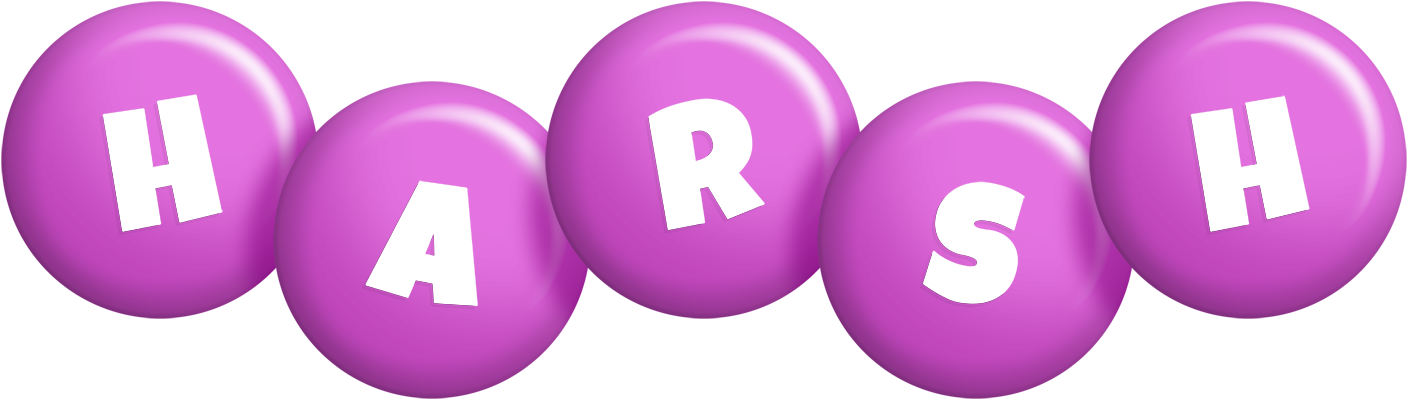 Harsh candy-purple logo
