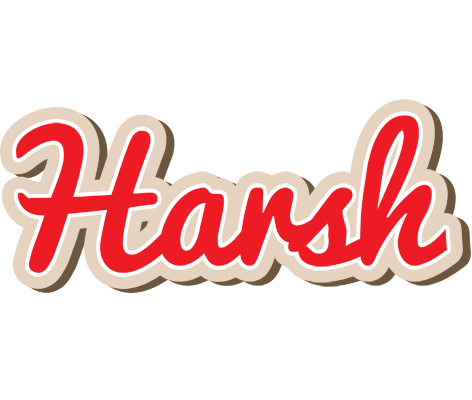 Harsh chocolate logo