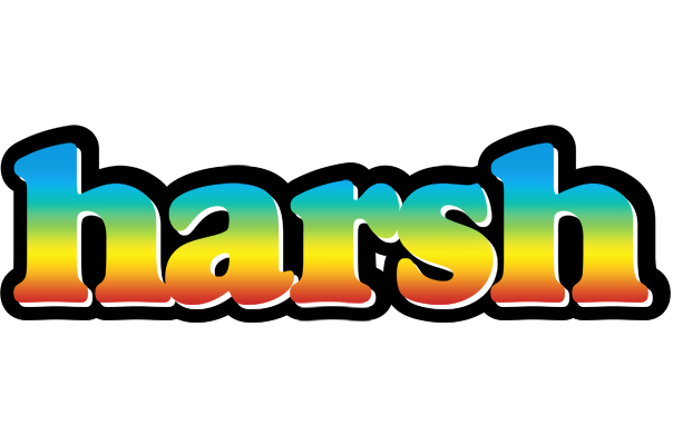 Harsh color logo