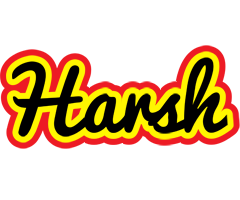 Harsh flaming logo