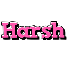 Harsh girlish logo