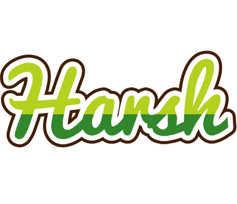 Harsh golfing logo