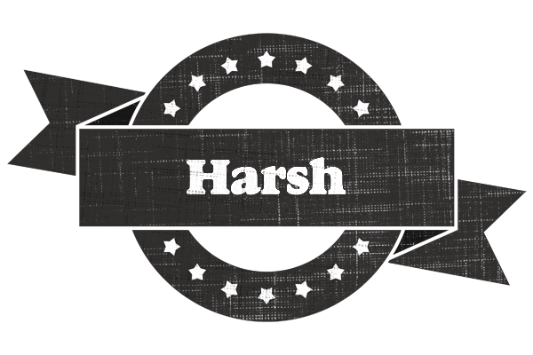 Harsh grunge logo