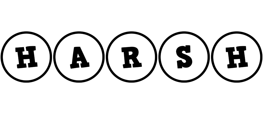 Harsh handy logo