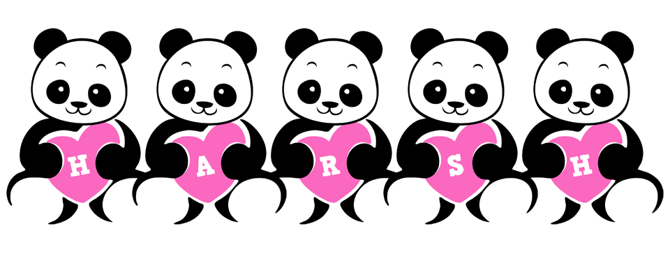 Harsh love-panda logo