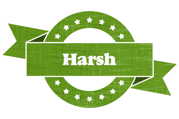 Harsh natural logo