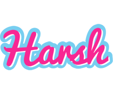 Harsh popstar logo