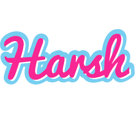 Harsh popstar logo