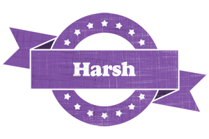 Harsh royal logo