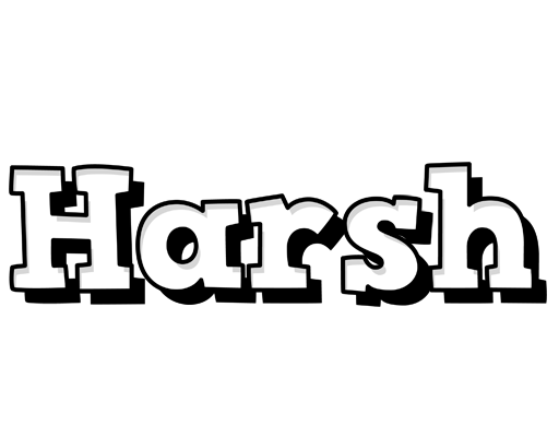 Harsh snowing logo