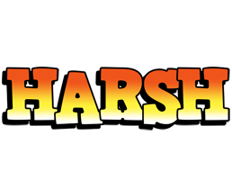 Harsh sunset logo