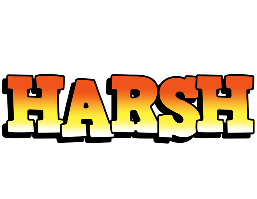 Harsh sunset logo
