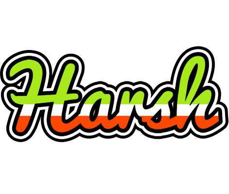 Harsh superfun logo
