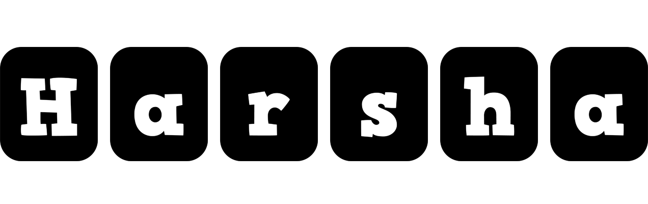 Harsha box logo