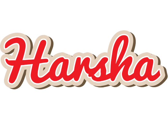 Harsha chocolate logo