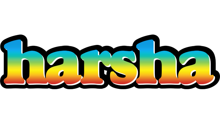 Harsha color logo