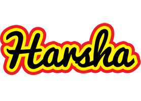 Harsha flaming logo