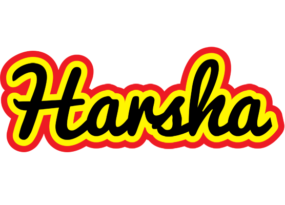 Harsha flaming logo