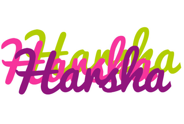Harsha flowers logo