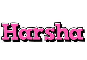 Harsha girlish logo