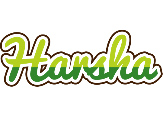 Harsha golfing logo