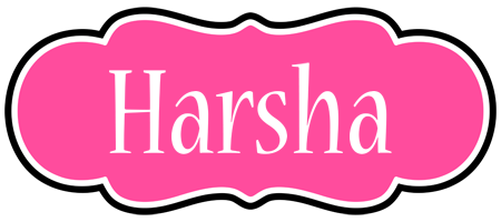 Harsha invitation logo
