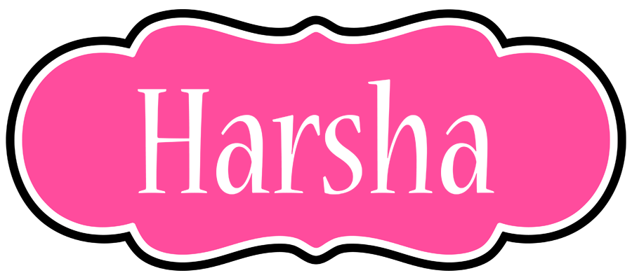 Harsha invitation logo