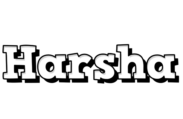 Harsha snowing logo