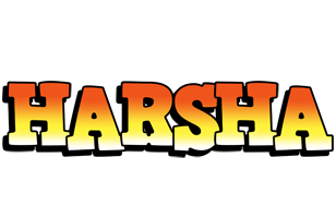 Harsha sunset logo