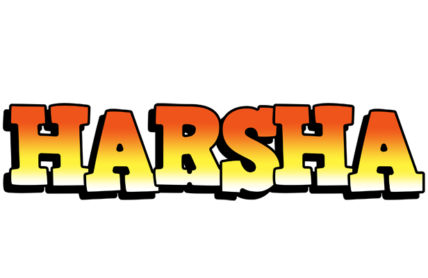 Harsha sunset logo