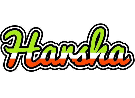 Harsha superfun logo