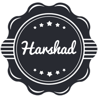 Harshad badge logo