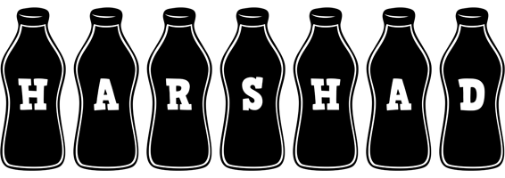 Harshad bottle logo